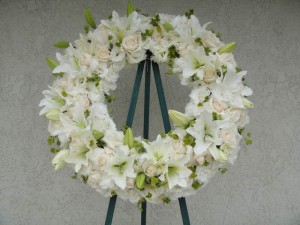 Divine White Wreath 